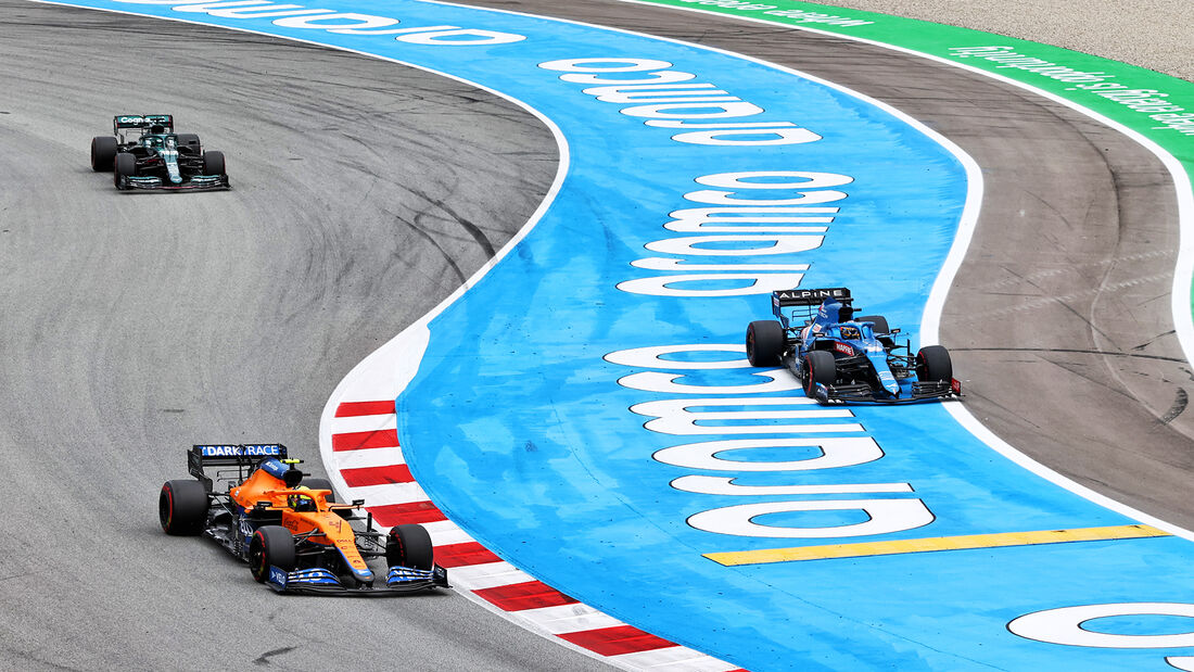 Fernando Alonso - Alpine - Formel 1 - GP Spanien 2021 - Barcelona - Rennen