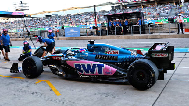 Fernando Alonso - Alpine - Formel 1 - US GP - Austin - 21. Oktober 2022