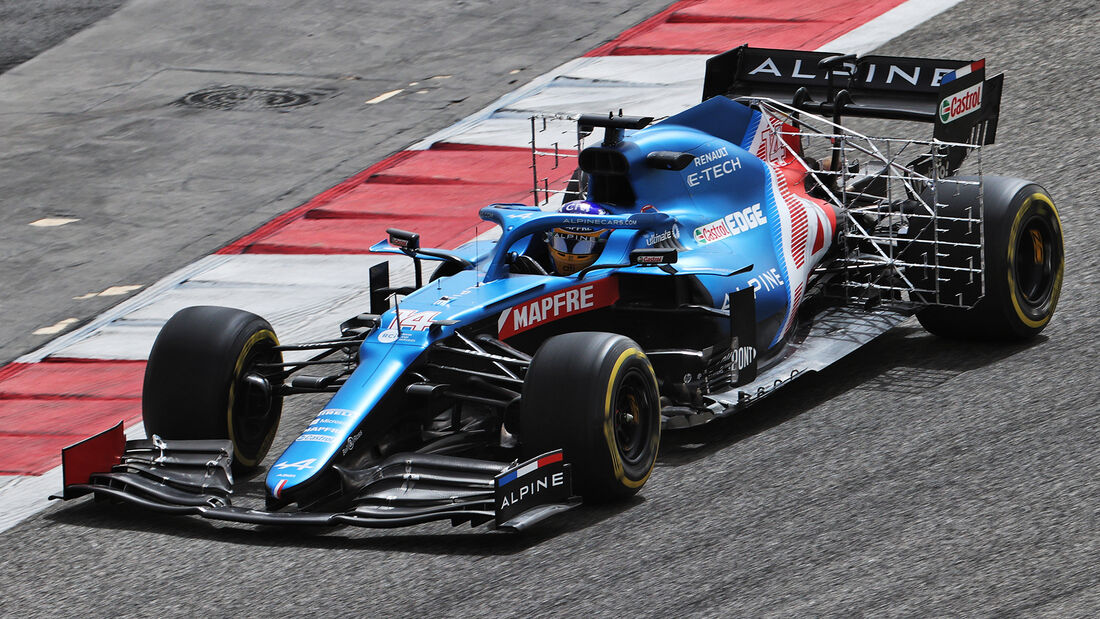 Fernando Alonso - Alpine - Formel 1 - Test - Bahrain - 13. März 2021