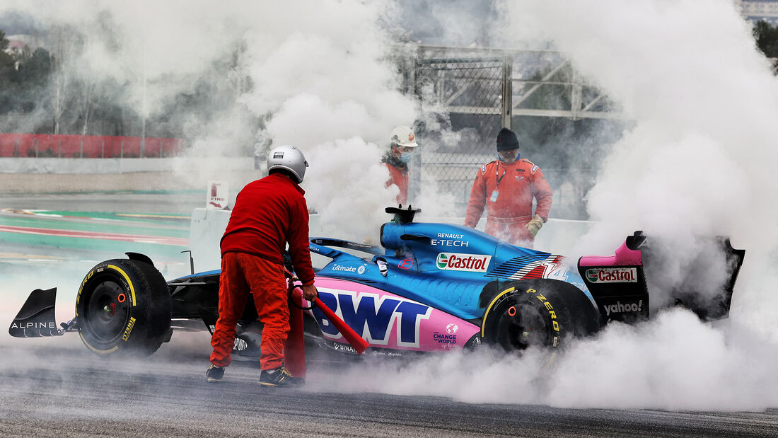 Fernando Alonso - Alpine - Formel 1 - Test - Barcelona - 25. Februar 2022