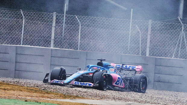 Fernando Alonso - Alpine - Formel 1 - Test - Barcelona - 25. Februar 2022