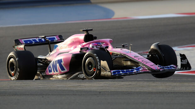 Fernando Alonso - Alpine - Formel 1 - Testfahrten - Bahrain 2022
