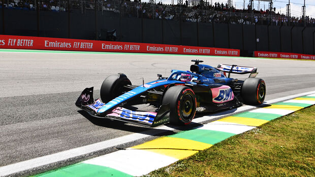 Fernando Alonso - Alpine - GP Brasilien 2022 - Sprint