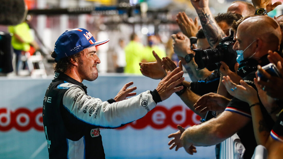Fernando Alonso - Alpine - GP Katar 2021