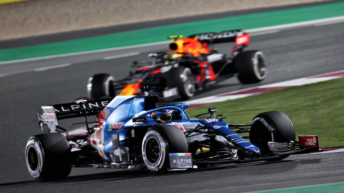 Fernando Alonso - Alpine - GP Katar 2021 - Rennen