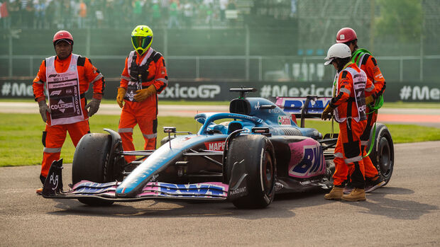 Fernando Alonso - Alpine - GP Mexiko 2022