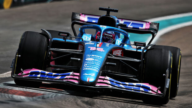 Fernando Alonso - Alpine - GP Miami - USA - Formel 1 - Freitag - 6.5.2022