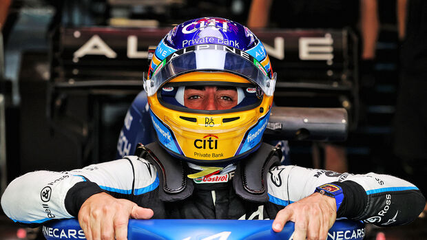Fernando Alonso - Alpine - GP Saudi-Arabien 2021 - Jeddah