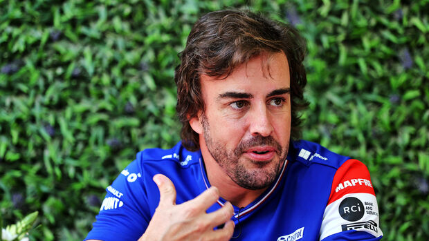 Fernando Alonso - Alpine - GP Saudi_Arabien 2021 - Jeddah