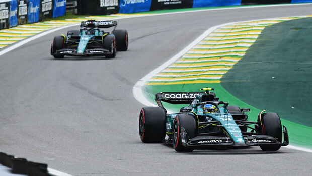 Fernando Alonso - Aston Martin - Formel 1 - GP Brasilien 2023 - Qualifikation