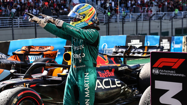Fernando Alonso - Aston Martin - Formel 1 - GP Brasilien 2023 - Rennen 