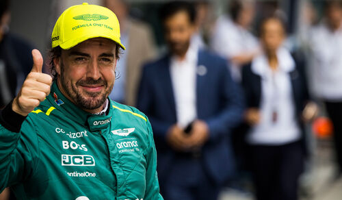 Fernando Alonso - Aston Martin - Formel 1 - GP China - Shanghai - 20. April 2024