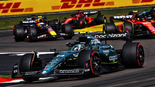 Fernando Alonso - Aston Martin - Formel 1 - GP England 2023 - Silverstone - Rennen