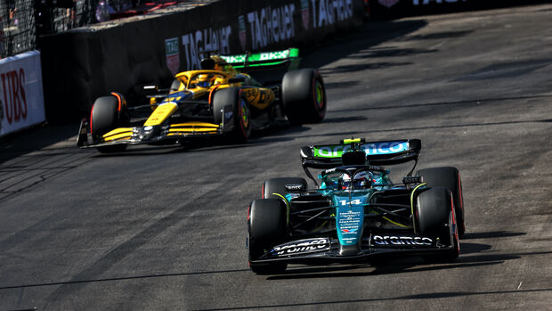 Fernando Alonso - Aston Martin - Formel 1 - GP Monaco - 25. Mai 2024