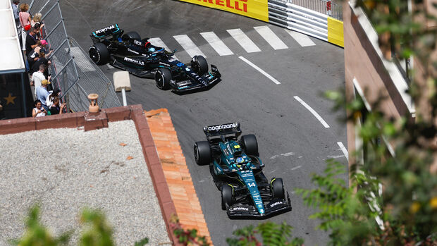 Fernando Alonso - Aston Martin - Formel 1 - GP Monaco - 26. Mai 2023