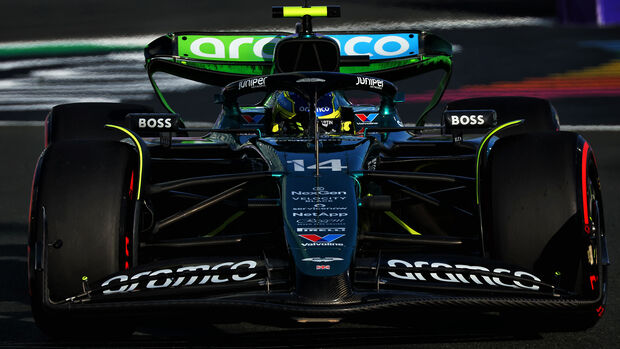 Fernando Alonso - Aston Martin - Formel 1 - GP Saudi-Arabien - Jeddah - 7. März 2024