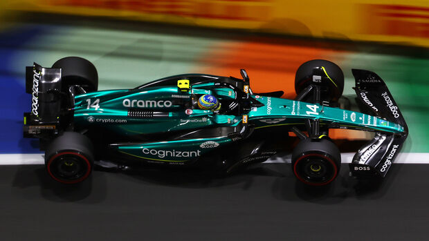 Fernando Alonso - Aston Martin - Formel 1 - Jeddah - GP Saudi-Arabien - 18. März 2023