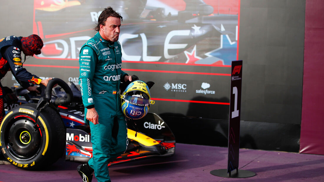 Fernando Alonso - Aston Martin - Formel 1 - Sprint - GP USA 2023 - Austin