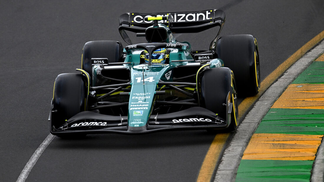 Fernando Alonso - Aston Martin - GP Australien 2023 - Melbourne