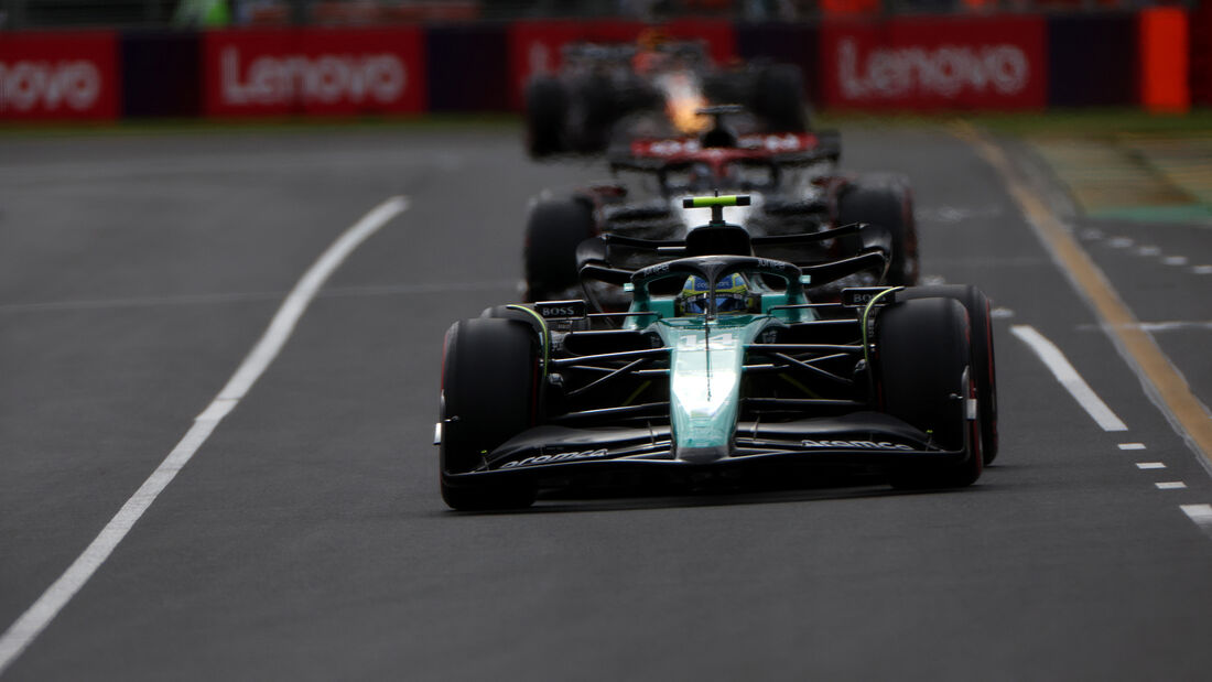 Fernando Alonso - Aston Martin - GP Australien 2023 - Melbourne - Qualifikation