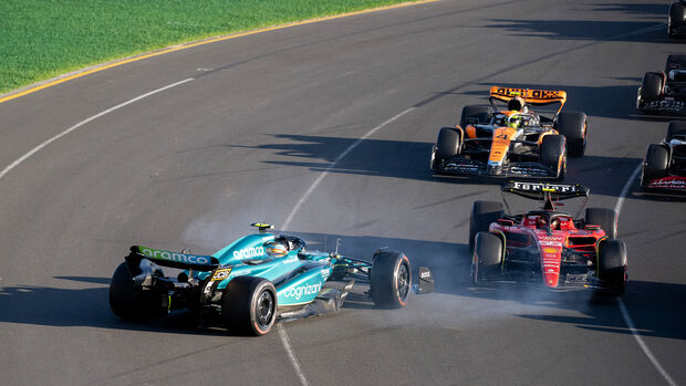 Fernando Alonso - Aston Martin - GP Australien 2023 - Melbourne - Rennen