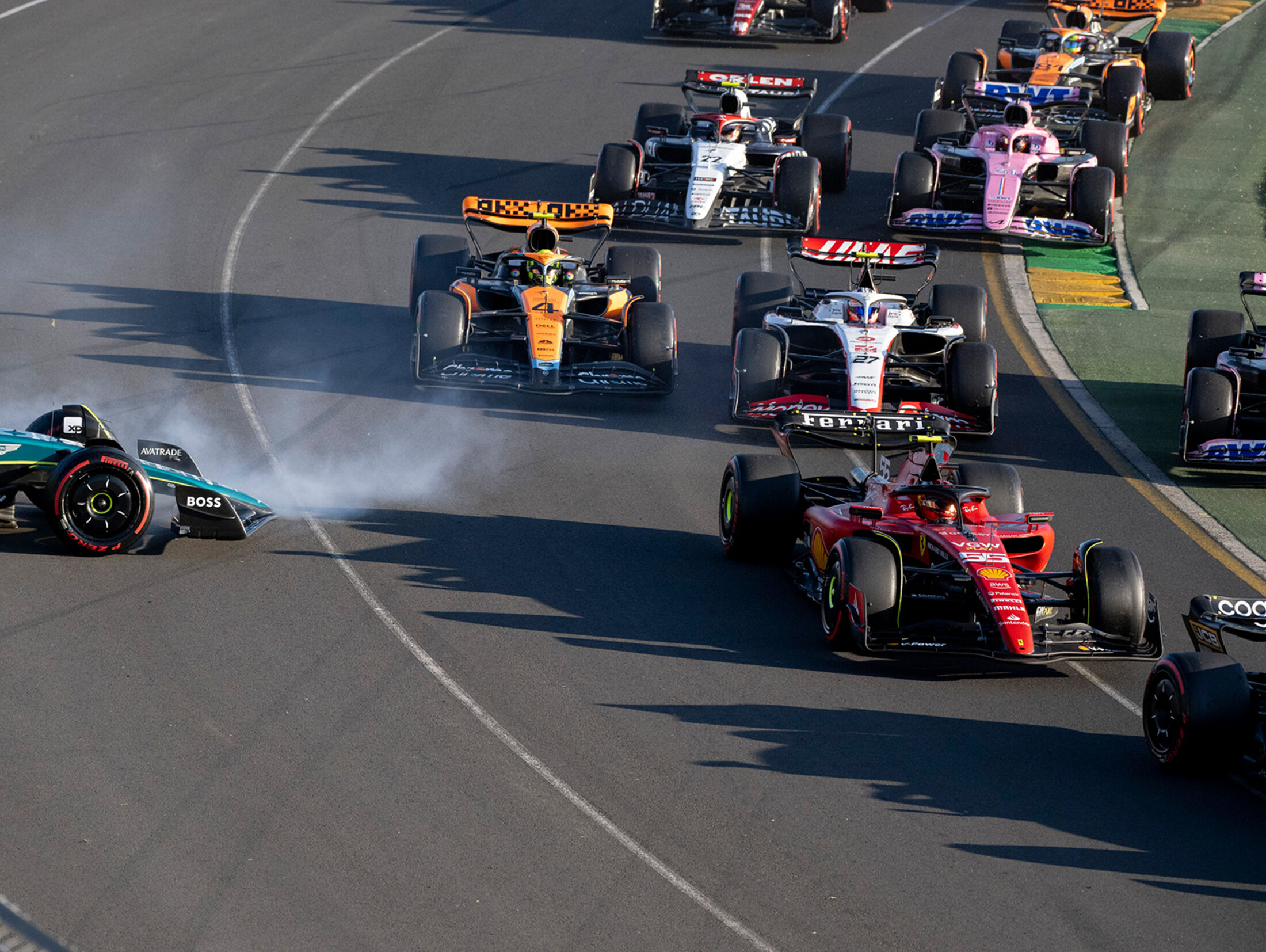 GP Australien Formel-1-Show mit Turbulenzen AUTO MOTOR UND SPORT