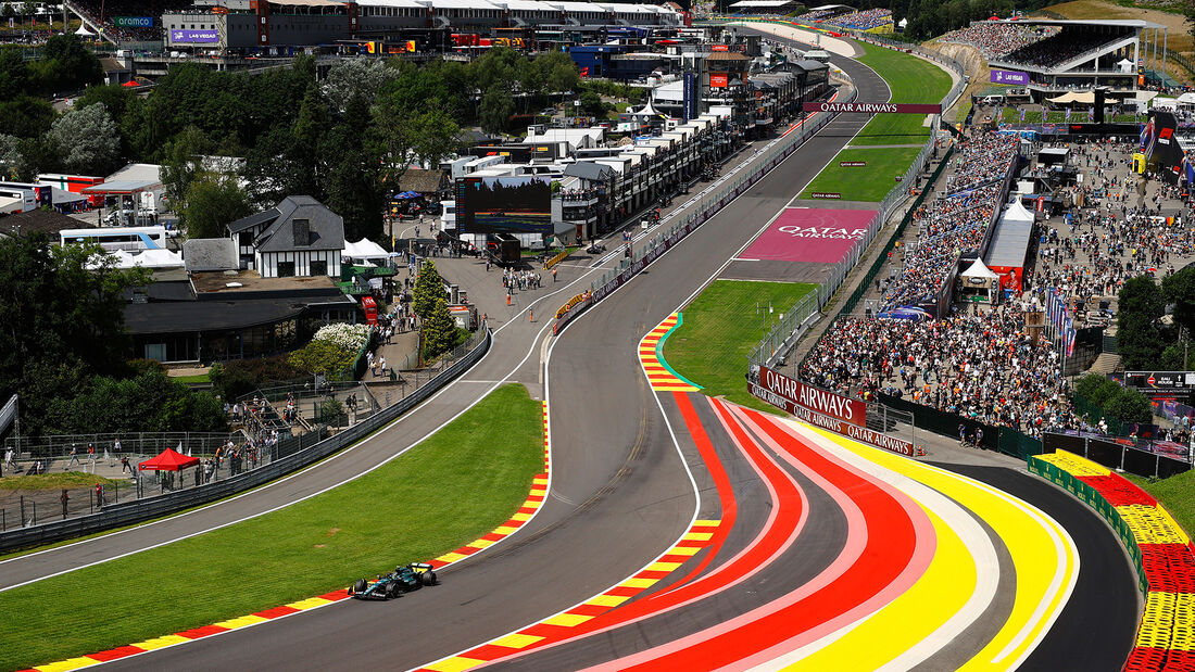 Fernando Alonso - Aston Martin - GP Belgien - Spa - Formel 1 - 26. Juli 2024