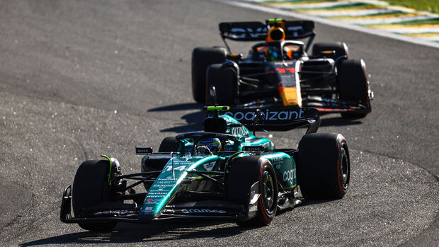 Fernando Alonso - Aston Martin - GP Brasilien 2023 - Rennen