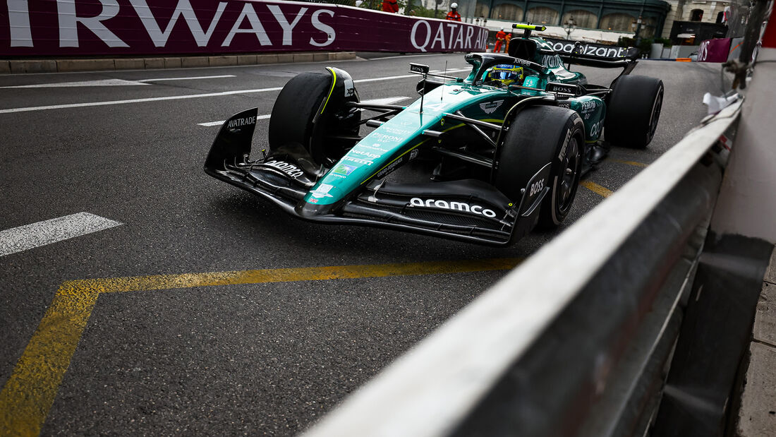 Fernando Alonso - Aston Martin - GP Monaco 2023 - Rennen