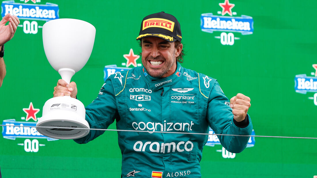 Fernando Alonso - Aston Martin - GP Niederlande 2023 - Zandvoort - Rennen 