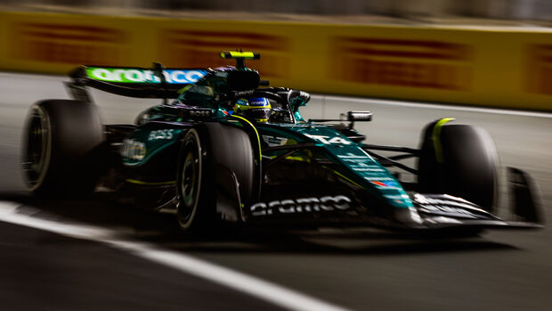Fernando Alonso - Aston Martin - GP Saudi-Arabien - Jeddah - Formel 1 - 9. März 2024