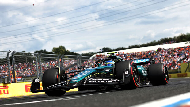 Fernando Alonso - Aston Martin - GP Ungarn - Budapest - Formel 1 - 21. Juli 2024