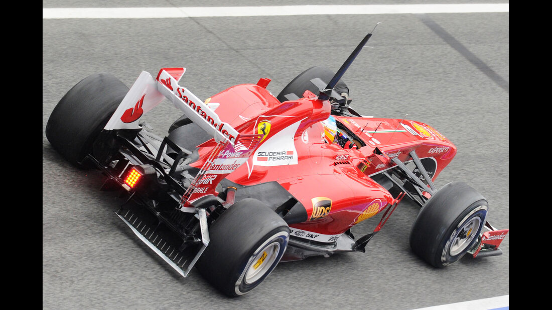 Fernando Alonso - Barcelona F1 Test 2013
