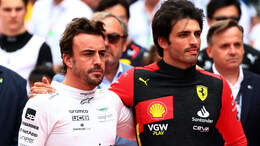Fernando Alonso - Carlos Sainz - Ferrari - Aston Martin - Formel 1 - GP Spanien - 4. Juni 2023