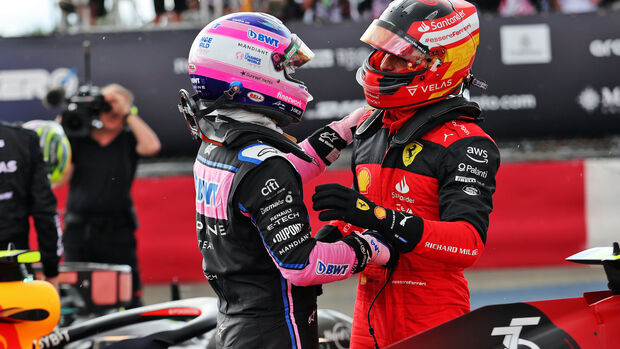 Fernando Alonso - Carlos Sainz - Formel 1 - GP England - 3. Juli 2022