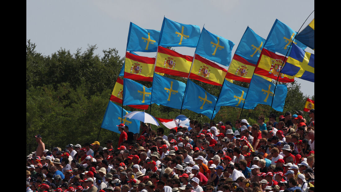 Fernando Alonso Fans GP Ungarn 2012