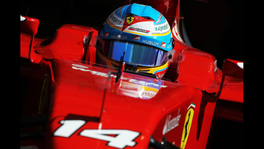 Fernando Alonso - Ferrari - Formel 1 - Bahrain - Test - 19. Februar 2014