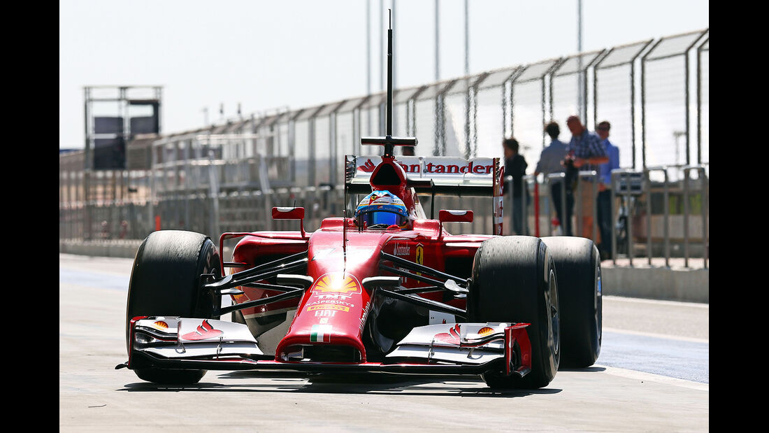 Fernando Alonso - Ferrari - Formel 1 - Bahrain - Test - 29. Februar 2014