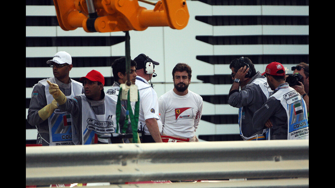 Fernando Alonso - Ferrari - Formel 1 - GP Abu Dhabi - 21. November 2014