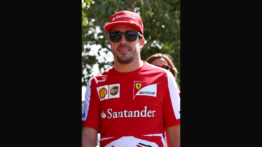 Fernando Alonso - Ferrari - Formel 1 - GP Australien - 14. März 2013