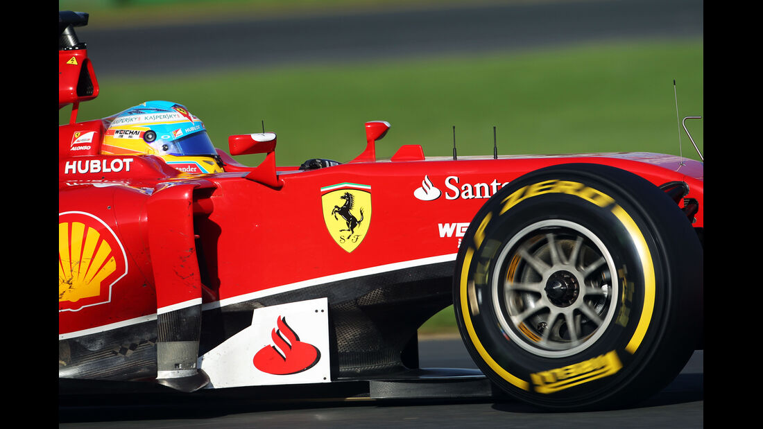 Fernando Alonso - Ferrari - Formel 1 - GP Australien - 14. März 2014
