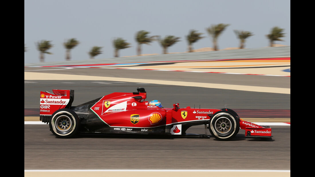 Fernando Alonso - Ferrari - Formel 1 - GP Bahrain - Sakhir - 4. April 2014