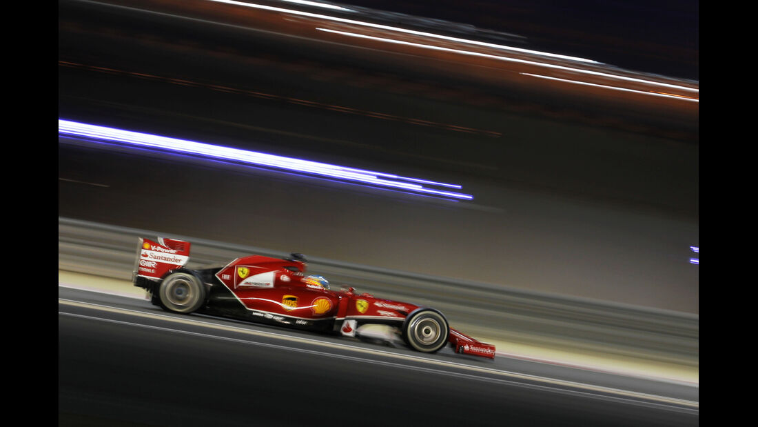 Fernando Alonso - Ferrari - Formel 1 - GP Bahrain - Sakhir - 4. April 2014