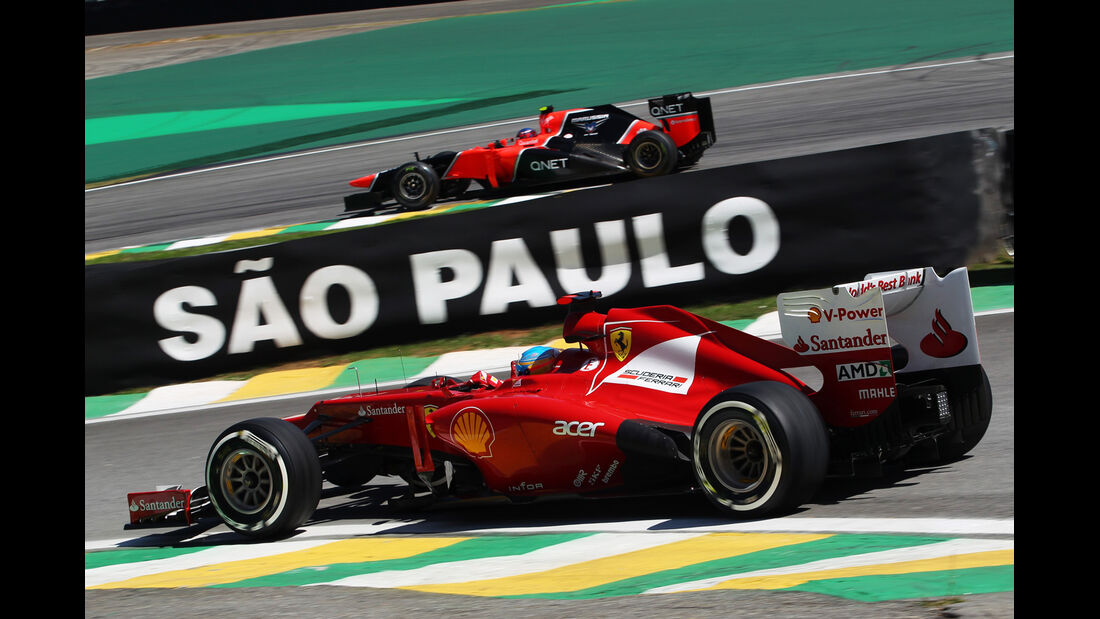 Fernando Alonso - Ferrari - Formel 1 - GP Brasilien - Sao Paulo - 23. November 2012