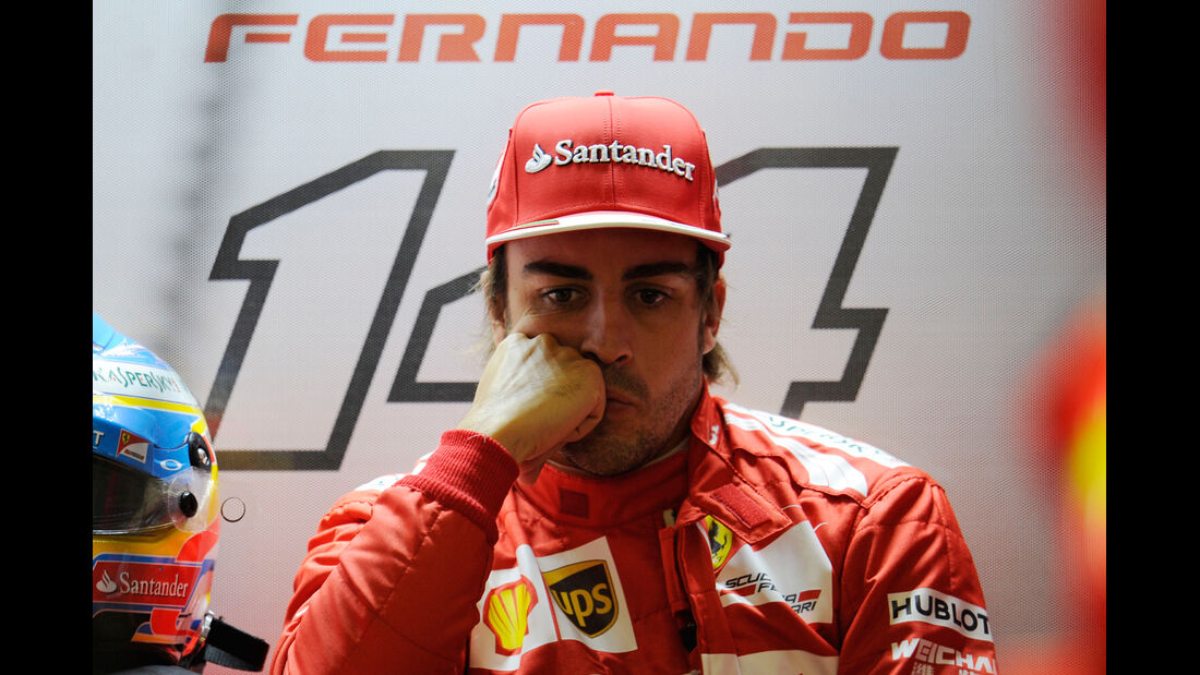 Fernando Alonso - Ferrari - Formel 1 - GP China - Shanghai - 19. April 2014