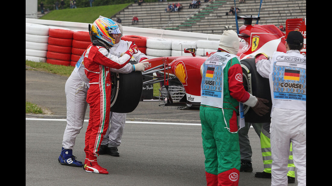 Fernando Alonso - Ferrari - Formel 1 - GP Deuschland - 5. Juli 2013
