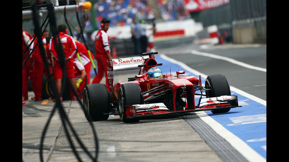 Fernando Alonso - Ferrari - Formel 1 - GP Deutschland - 5. Juli 2013