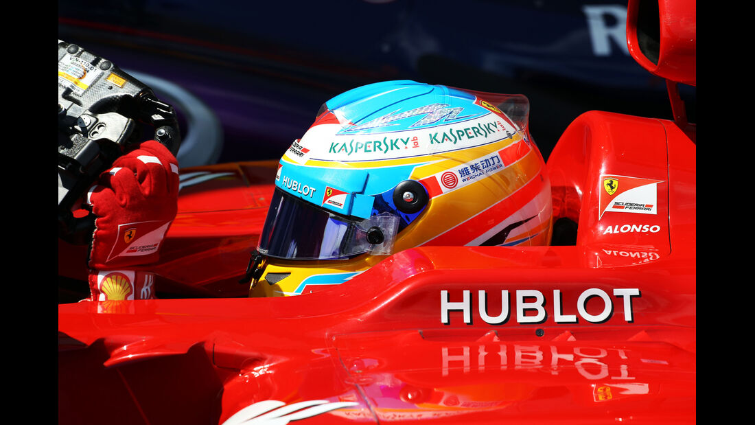 Fernando Alonso - Ferrari - Formel 1 - GP Deutschland - 6. Juli 2013