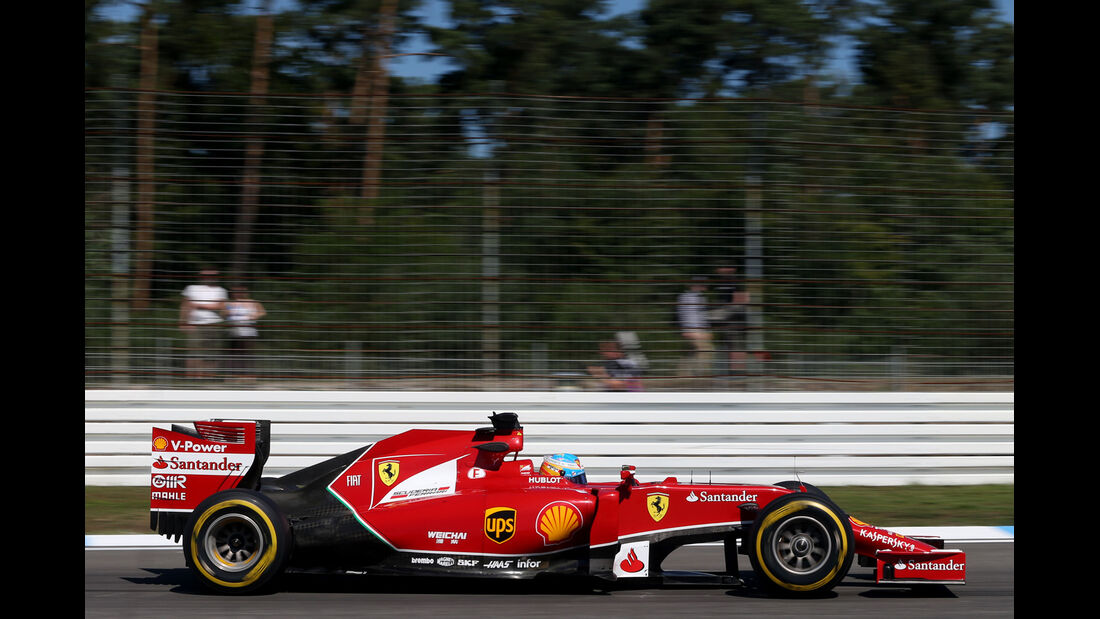 Fernando Alonso - Ferrari - Formel 1 - GP Deutschland - Hockenheim - 18. Juli 2014