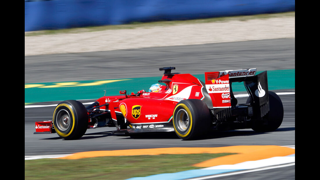 Fernando Alonso - Ferrari - Formel 1 - GP Deutschland - Hockenheim - 18. Juli 2014